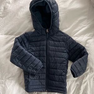 Navy Puffer Jacket